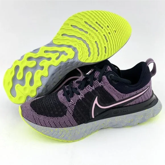 Nike Infinity React Flyknit 2 Violet Dust Women's Sneakers Purple - Picture 3 of 12